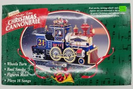 1998 Mr. Christmas Cannonball Train Engine Music, Motion, Real Smoke, 16 Songs - £86.83 GBP