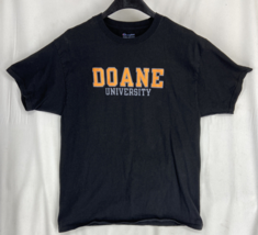 Doane University Black Champion Athletic Short Sleeve T-Shirt Men&#39;s Size... - £12.12 GBP