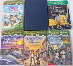 Magic Tree House Books Lot of 6 Pirates Ghost Town Dolphins Carnival Ghosts - £7.46 GBP