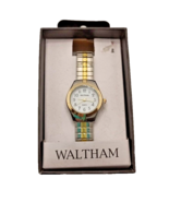 Waltham Watch Ladies Gold &amp; Silver Wristwatch Quartz - €13,89 EUR