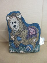NOS Boyds Bears Holiday Pageant Door Stop 12X15&quot; Weighted Door Stopper B... - $45.47
