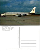 Germany Cologne Boeing 707-351C E.A.S. Cargo Airlines Plane VTG Postcard - £7.48 GBP
