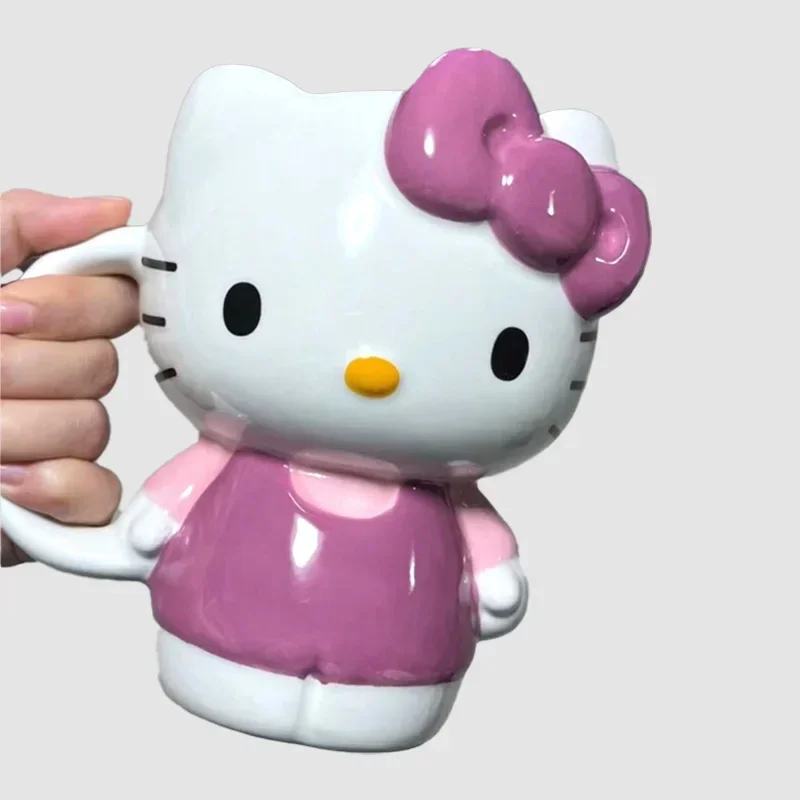 500ml Cute Hello Kitty Little Bear Water Cup Child Washing Cup Cartoon Anime - £16.96 GBP+
