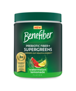 Benefiber Prebiotic Fiber Supergreens Supplement Watermelon Lemonade 8.8 oz - $49.33 CAD
