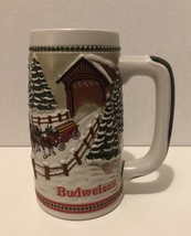 Anheuser Busch BUDWEISER Limited Edition Collector's Item Clydesdale Beer Mug - £15.56 GBP