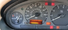 1996-99 BMW Z3 E36 1.9L Speedometer Gauges Instrument Cluster 75k image 3