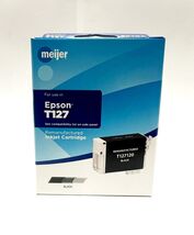Meijer Remanufactured Ink Cartridges for Epson T127 - BLACK - $111.06 MXN