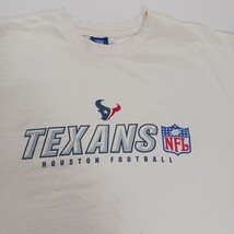 Reebok Men's White Short Sleeve T-Shirt Houston Texans Basketball NFL Size Large image 8