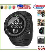 Stylish Men&#39;s Digital Sports Watch - Waterproof &amp; Comfortable for Active... - $664.49 MXN