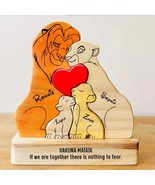 Personalized Lion Puzzle Artful Wooden Family Keepsake Gift - £48.36 GBP+