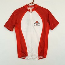 Burgerville Team Cycling Jersey Racing Benefit Competition 3/4 Zip Sz M - $18.94