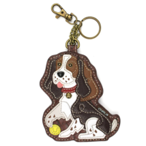 CHALA SPANIEL KEY FOB COIN PURSE KEYCHAIN - $18.32