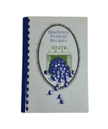 Vtg 1980&#39;s Oregon Blueberry Festival Cookbook Recipes Muffins Breads Cak... - $9.50