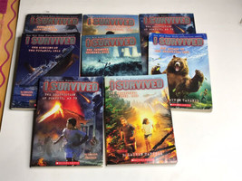 I SURVIVED Lot of 8 Books by Lauren Tarshis Various Titles SEE Pictures of books - £11.86 GBP