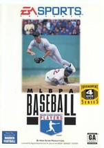 Mlbpa Baseball - Sega Genesis Sg Gen Mega Drive Smd Video Game - £6.83 GBP