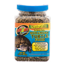 Zoo Med Natural Sinking Mud and Musk Turtle Food 60 oz (6 x 10 oz) Zoo M... - £38.59 GBP
