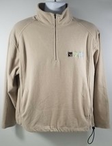 V) North End Men&#39;s Pullover Beige Fleece Lightweight Sweatshirt Sweater ... - $14.84