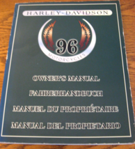 1996 Harley-Davidson Owner&#39;s Owners Manual Electra Glide Road King Glide... - £22.58 GBP