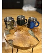 3 Crystal-Inspired Resin Mug w/Stainless by HeirloomHearthMY - $1,461.01 MXN