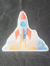 Rocket Ship Sticker - $1.65