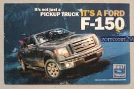 2009 FORD F-150 PICKUP TRUCK VINTAGE FACTORY FARBE POSTKARTE - USA- ORIG... - $6.36