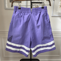 Vintage 80s 90s Victoria Purple Nautical High Waist Shorts S - $20.16
