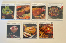 1984 My Great Recipes 7 Sets factory sealed cards - various categories - £18.34 GBP