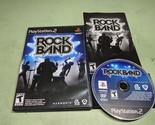 Rock Band Sony PlayStation 2 Complete in Box - $5.49