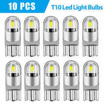 10Pcs T10 194 168 W5W Led Dome License Side Marker Light Bulbs 6500K Super White - £13.42 GBP