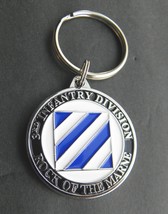 ARMY 3rd INFANTRY DIVISION ENAMEL KEY RING KEYRING KEYCHAIN 1.5 Rock of ... - £7.85 GBP