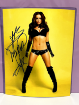 Maria Kanellis Glossy Long Legs Signed Autograph 8x10 WWE TNA AEW NXT WC... - $19.34