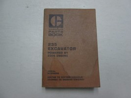 Caterpillar 235 Excavator 3306 Engine Parts Book Manual 32K789 32K1300 WATER   - $17.46