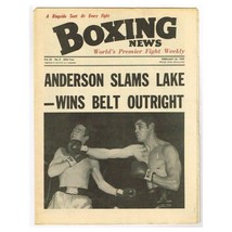 Boxing News Magazine February 28 1969 mbox3419/f  Vol 25 No.9 Anderson slams Lak - £3.12 GBP
