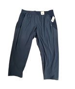 Xersion Studio Pants Quick-Dry Flat Waistband Pockets Athletic Navy Wome... - $35.66 CAD