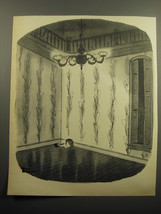 1960 Cartoon by Charles Addams - Painted into Corner - £11.95 GBP