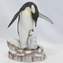 Lenox Nature Gentle Majesty Cozy Moment Porcelain Penguin Figurine Vinta... - $39.19