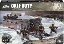 CALL OF DUTY World War II WW2 Beach Invasion (FXG07) 386 pcs MEGA CONSTR... - $259.99