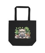 Cat Reading Books Lover Tote Bag Booktrovert Gift For Book Dragon Merch,... - $24.45