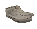 Converse Men&#39;s Mid-Cut Chuck Taylor All Star Street Sneakers White/Grey ... - $56.99