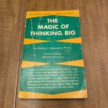 The Magic Of Thinking Big by David J. Schwartz Paperback Psychology &amp; He... - £14.45 GBP