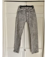 VTG Levis 501 ~ USA ~ Straight Leg 1980’s Acid Wash Button Fly Denim Jea... - $78.21