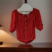 La Festa Blouse Small Valentine’s Day Perfect For Spring Summer Night Out - $9.90