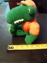 STUFFINS Florida Gators Toy Collegiate Green Alligator Mascot Plush VINTAGE 1997 - $16.73