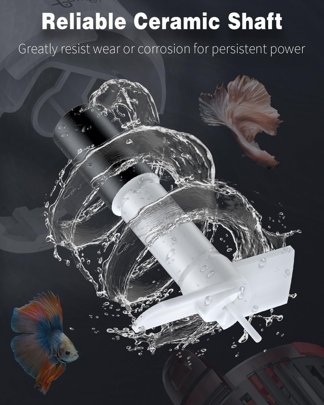 Pawfly 3 W Aquarium Wave Maker 800 GPH Submersible Adjustable Circulation Pump f Item image 5
