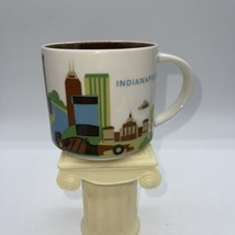 Starbucks Indianapolis IN You Are Here YAH Coffee Mug Cup 14oz 2015 - £13.15 GBP