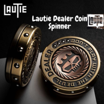 Lautie 2099 Poker Dealer Coin Hand Spinner|Lautie Poker Coin Dealer Hand... - £161.82 GBP+