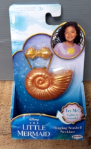 The Little Mermaid Seashell Necklace Light-Up Feature & Ariel's Singing Voice! - $11.97