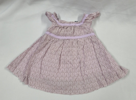 Baby Gap Purple Brown Prairie Boho Girl Sumer Dress 0-3 Outfit Clothes - $11.88