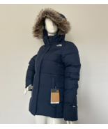 THE NORTH FACE WOMEN GOTHAM GOOSE DOWN PUFFER JACKET SUMMIT NAVY SZ M L XL - €170,48 EUR