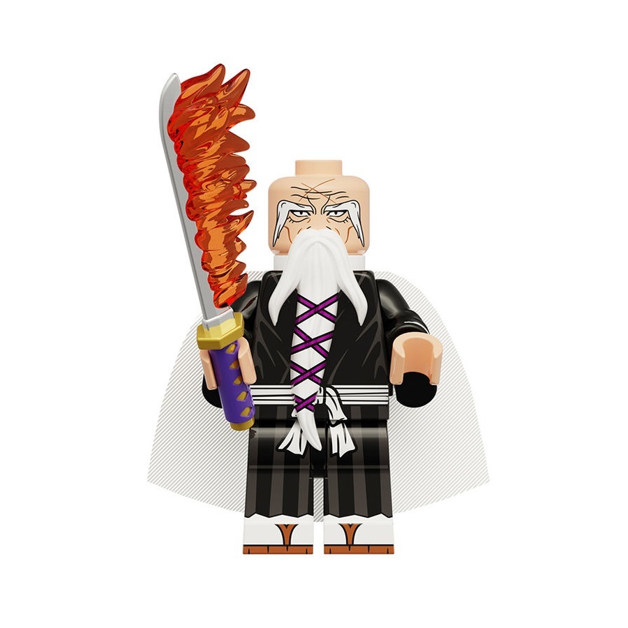 Bleach Genryusai Shigekuni Yamamoto Minifigures Building Toy